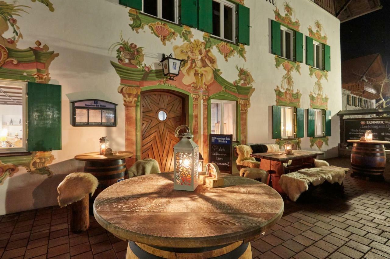 Ferienwohnungen Im Gasthof Stern Inklusive Koenigscard Unterammergau Exterior foto